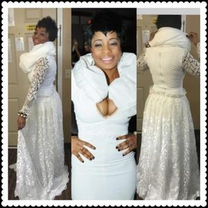 Wore it one time at a all white party